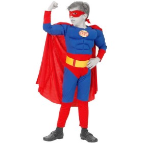 KARNEVAL Šaty SUPERMAN vel. M (120-130 cm) 5-9 let KOSTÝM
