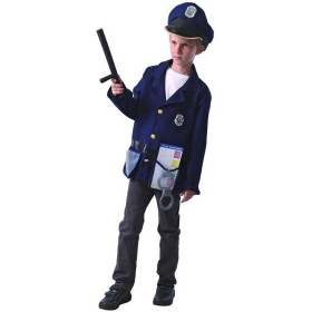 KARNEVAL Šaty policista vel. L (130-140 cm) 9-12 let KOSTÝM