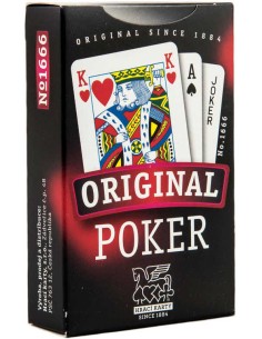 HRA Karty Poker 54 listů papírová krabička *SPOLEČENSKÉ HRY*
