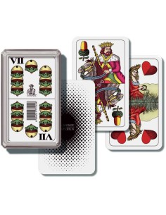 BONAPARTE Hra karty Mariáš dvouhlavý v plastové krabičce