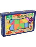 Stavebnice baby soft kostky barevné pěnové set 27ks v krabici
