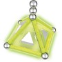 GEOMAG Glow 22 dílků ve tmě svítící magnetická STAVEBNICE