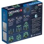 GEOMAG Glow 25 dílků ve tmě svítící Eko magnetická STAVEBNICE