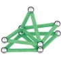 GEOMAG Glow 25 dílků ve tmě svítící Eko magnetická STAVEBNICE