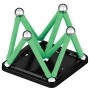 GEOMAG Glow 25 dílků ve tmě svítící Eko magnetická STAVEBNICE