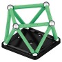 GEOMAG Glow 25 dílků ve tmě svítící Eko magnetická STAVEBNICE