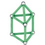GEOMAG Glow 25 dílků ve tmě svítící Eko magnetická STAVEBNICE