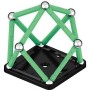 GEOMAG Glow 25 dílků ve tmě svítící Eko magnetická STAVEBNICE