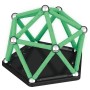GEOMAG Glow 42 dílků ve tmě svítící Eko magnetická STAVEBNICE