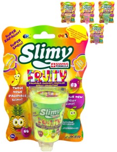 EP Line Slimy sliz zábavný v kelímku s vůní ovoce 5 druhů