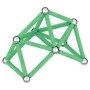 GEOMAG Glow 42 dílků ve tmě svítící Eko magnetická STAVEBNICE
