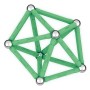 GEOMAG Glow 42 dílků ve tmě svítící Eko magnetická STAVEBNICE