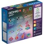 GEOMAG Glitter 22 dílků třpytivá Eko magnetická STAVEBNICE