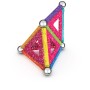 GEOMAG Glitter 22 dílků třpytivá Eko magnetická STAVEBNICE