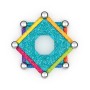 GEOMAG Glitter 22 dílků třpytivá Eko magnetická STAVEBNICE