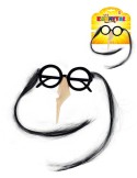 KARNEVAL Brýle s nosem čarodějnice pro dospělé *KARNEVALOVÝ DOPLNĚK*