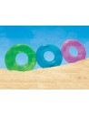 INTEX Kruh plavací 76cm nafukovací kolo transparentní do vody 3 barvy 59260