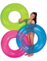 INTEX Kruh plavací 76cm nafukovací kolo transparentní do vody 3 barvy 59260