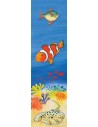 AKIM Záložka do knihy 3D Mořský svět 21cm tvrdý karton