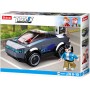 SLUBAN Town Auto elektromobil 136 dílků + 1 figurka STAVEBNICE