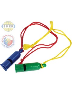 SMĚR Signální PÍŠŤALKA 4 barvy PLAST