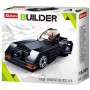 SLUBAN Builder Černý bourák auto 50 dílků STAVEBNICE