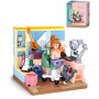 SLUBAN Mini Handcraft Studentský pokoj 216 dílků + 1 figurka STAVEBNICE