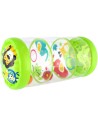 Válec baby nafukovací transparentní 43x20cm edukační set se 3 míčky pro miminko