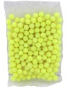 Náboje kuličky náhradní žluté do pistole kuličkovky set 190-200ks v sáčku plast
