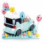 SLUBAN Mini Handcraft MiniQ Modré auto 236 dílků + 1 figurka STAVEBNICE
