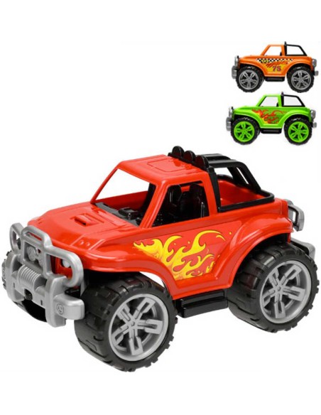Auto terénní 35cm SUV Monster velká kola různé barvy plast