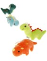 PLYŠ Klíčenka dětská dinosaurus 15cm přívěsek na klíče 4 druhy
