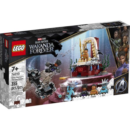 LEGO MARVEL Black Panther: Trůnní sál krále Namora 76213 STAVEBNICE