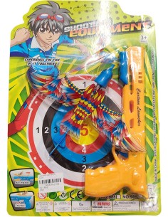 Orel pták vystřelovací zvířátko set s pistolí na baterie Světlo plast