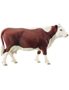 SCHLEICH Herefordská kráva 14cm figurka ručně malovaná