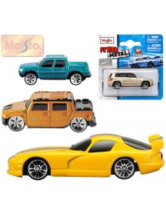 MAISTO Auto kovové model různé druhy a značky na kartě 15099