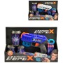 Pistole Hero-X se 6 soft pěnovými náboji s přísavkou a 3 terči 2 barvy