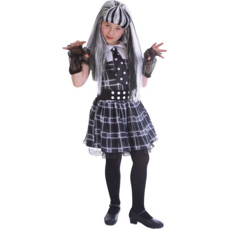 KARNEVAL Šaty příšerka vel.S (110-120 cm) 4-6 let *KOSTÝM*