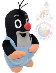 MORAVSKÁ ÚSTŘEDNA Krtek (Krteček) 25cm v modrých kalhotkách plyš