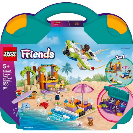 LEGO FRIENDS Kreativní plážový a cestovní kufřík 42672 STAVEBNICE