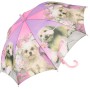 Deštník dětský automatický 69x100cm foto potisk domácí mazlíčci 5 druhů