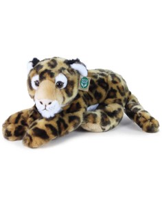 PLYŠ Leopard skvrnitý ležící 40cm Eco-Friendly *PLYŠOVÉ HRAČKY*