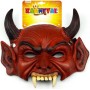 KARNEVAL Maska gumová čert na gumičku KARNEVALOVÝ DOPLNĚK