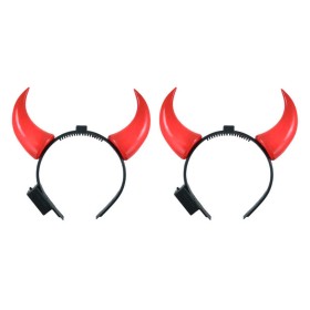 KARNEVAL Rohy ČERTA svítící *KARNEVALOVÝ DOPLNĚK*