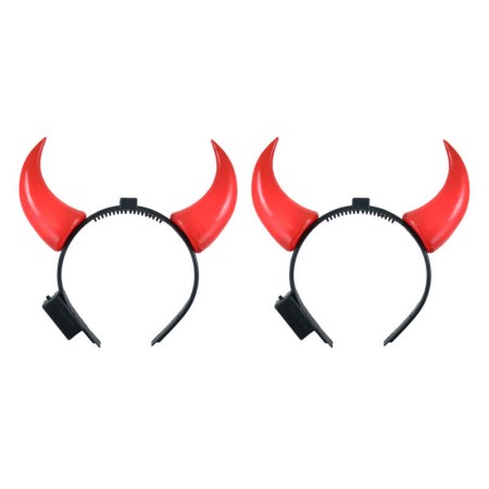 KARNEVAL Rohy ČERTA svítící *KARNEVALOVÝ DOPLNĚK*