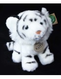 PLYŠ Tygr bílý sedící 18cm Eco-Friendly *PLYŠOVÉ HRAČKY*