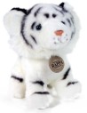 PLYŠ Tygr bílý sedící 18cm Eco-Friendly *PLYŠOVÉ HRAČKY*