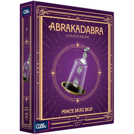 ALBI Abrakadabra Kouzelnická akademie Mince skrz sklenice