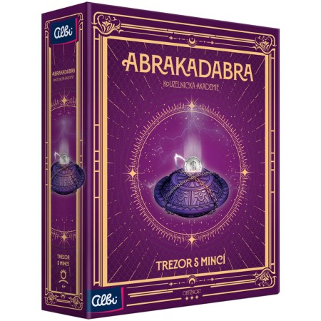 ALBI Abrakadabra Kouzelnická akademie Trezor s mincí
