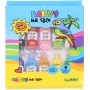 Barvy na sklo set 9x 22ml + černá kontura se šablonami
